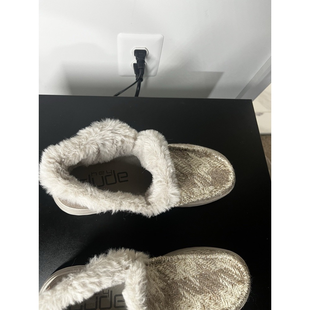 Hey Dude Women's Denny PDP Cream Shoes 2022 - Picture 6 of 7